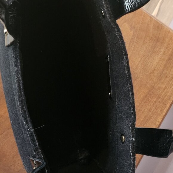 ✨ Vintage Kate Spade Black Felt & Sparkle Shoulder Bag ✨ - Picture 4 of 5